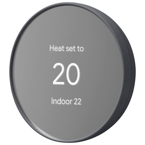 Google Nest Wi-Fi Smart Thermostat (Charcoal)