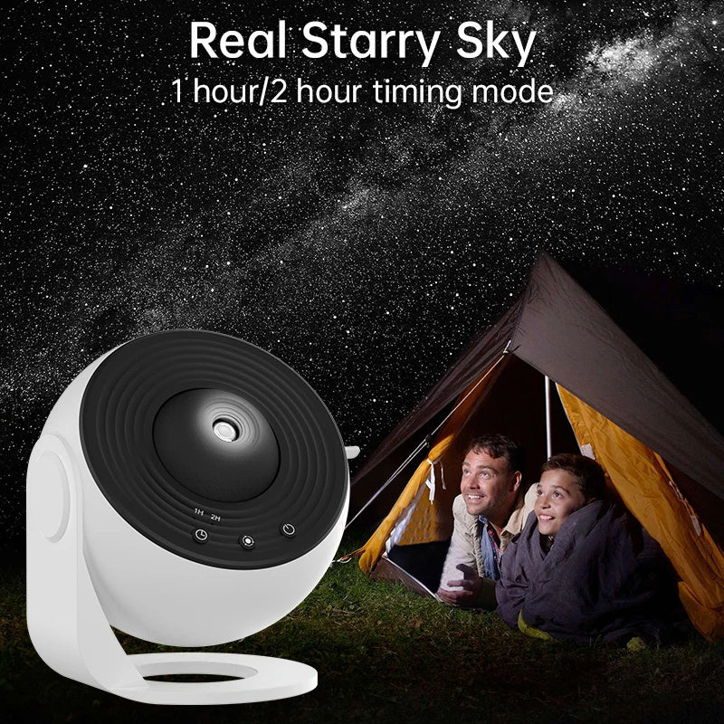 Galaxy Night Light Projector | 360° Starry Sky Planetarium Lamp | Kids Bedroom, Valentine’s Gift & Wedding Decor