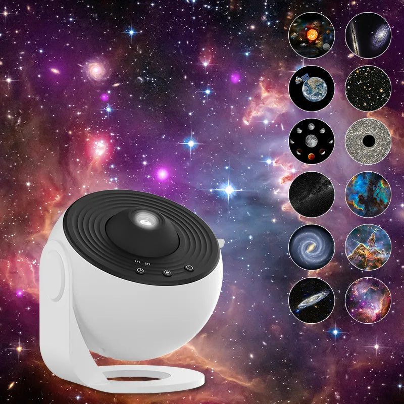 Galaxy Night Light Projector | 360° Starry Sky Planetarium Lamp | Kids Bedroom, Valentine’s Gift & Wedding Decor