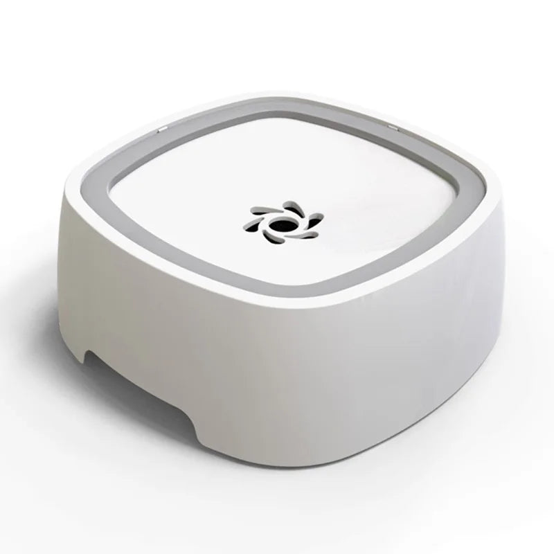 Anti-Spill Dog Water Bowl – Floating No-Wet Mouth Cat & Dog Drinking Bowl – Non-Slip, Splash-Proof Pet Water Dispenser – Plastic Slow Water Feeder for Small & Large Dogs