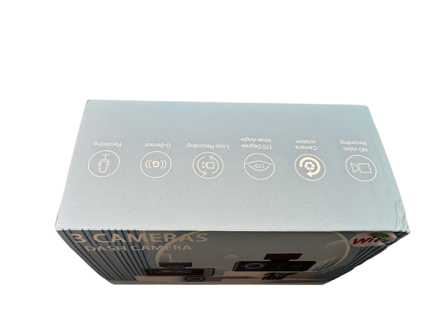 3 Cameras - Dash Camera - WIFI
