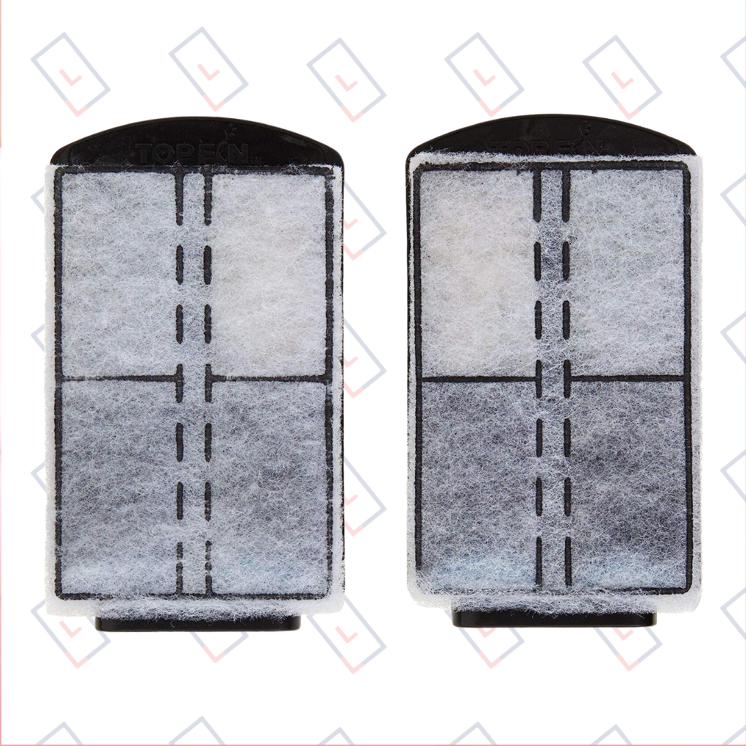 Top Fin 4-in-1 Internal Filter Cartridges IF-M (Medium) Refill for IF40 Internal Filter (2 Count)