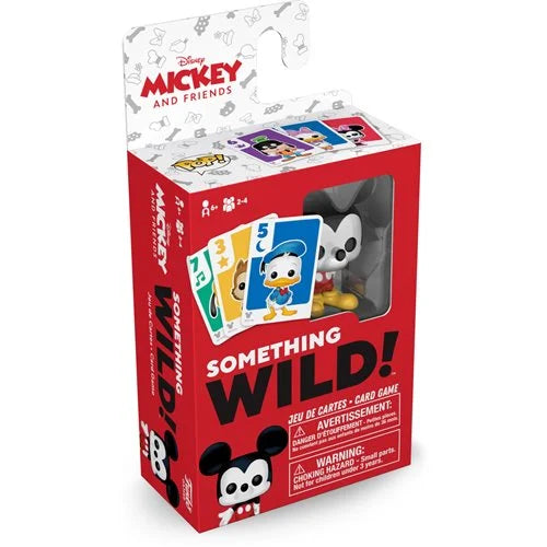 Mickey and Friends Something Wild Pop! Card Game - English / French Edition
