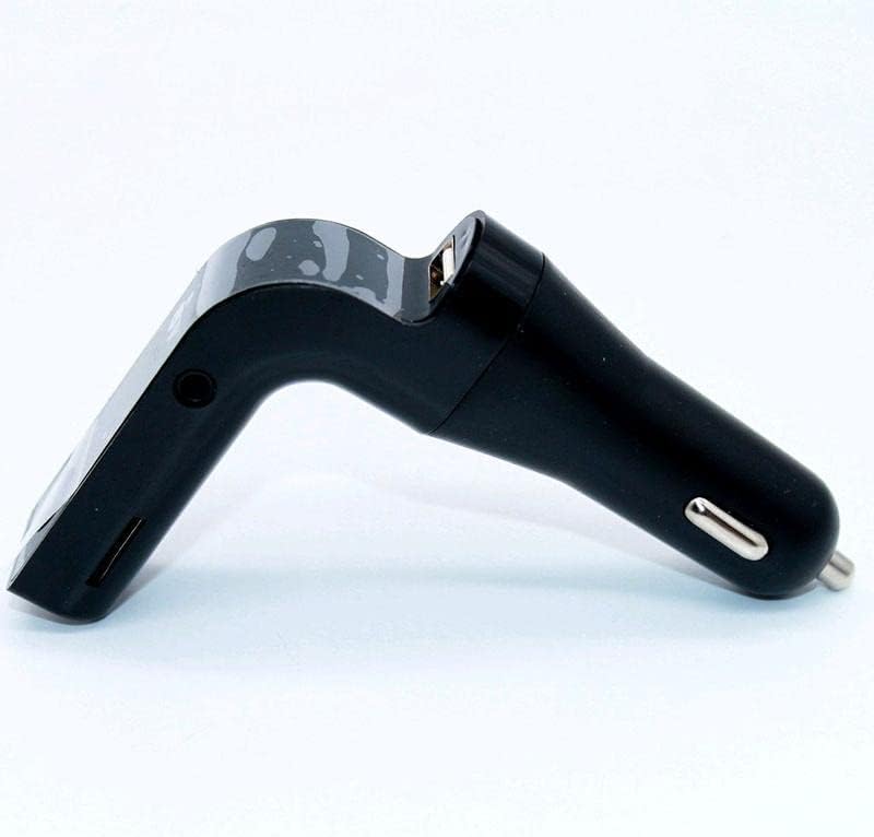 Generic ALS-A77 Bluetooth MP3 Car Charger with Call/FM/TF USB Port Digital Display