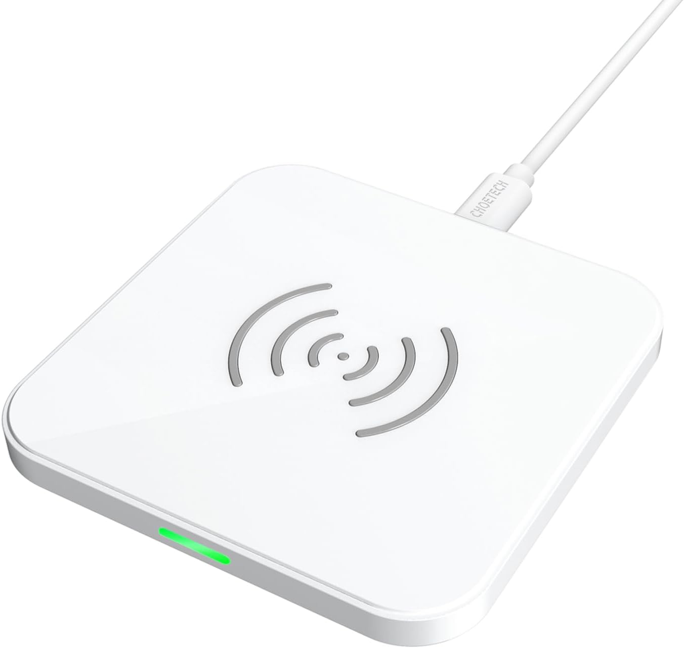 Choetech T511-S 10W Fast Wireless Charging Pad, White