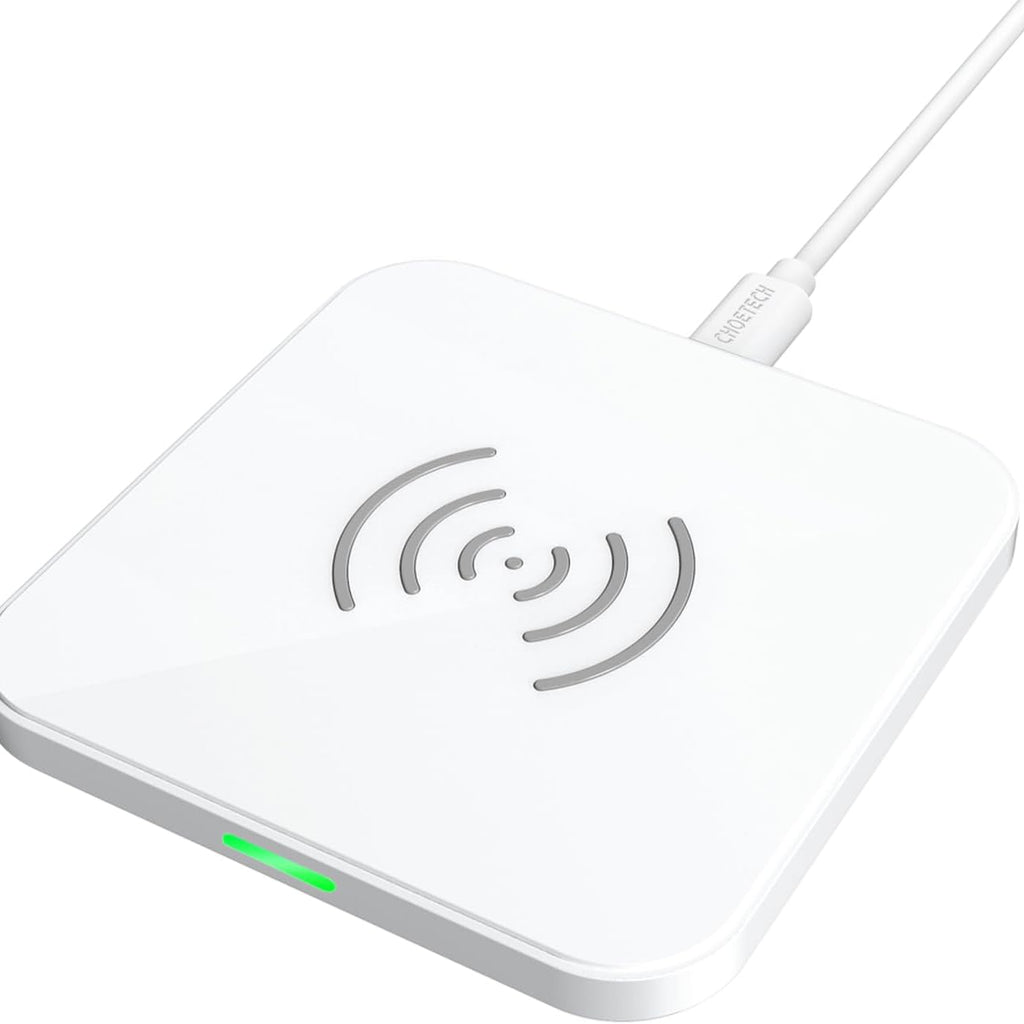 Choetech T511-S 10W Fast Wireless Charging Pad, White