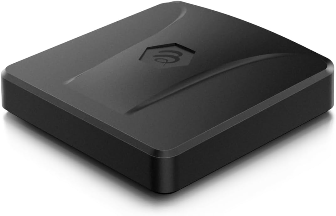 BuzzTV L1 4K Streaming Device with Linux OS, BuzzTV 6 Lite App, 2GB RAM, 8GB Storage, IR55 Remote, Wi-Fi & LAN Connectivity, Compact Design