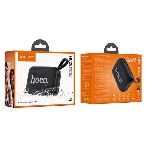 HOCO. HC28 Wireless Sports 8W Speaker (Supports TF, USB, AUX) - Black