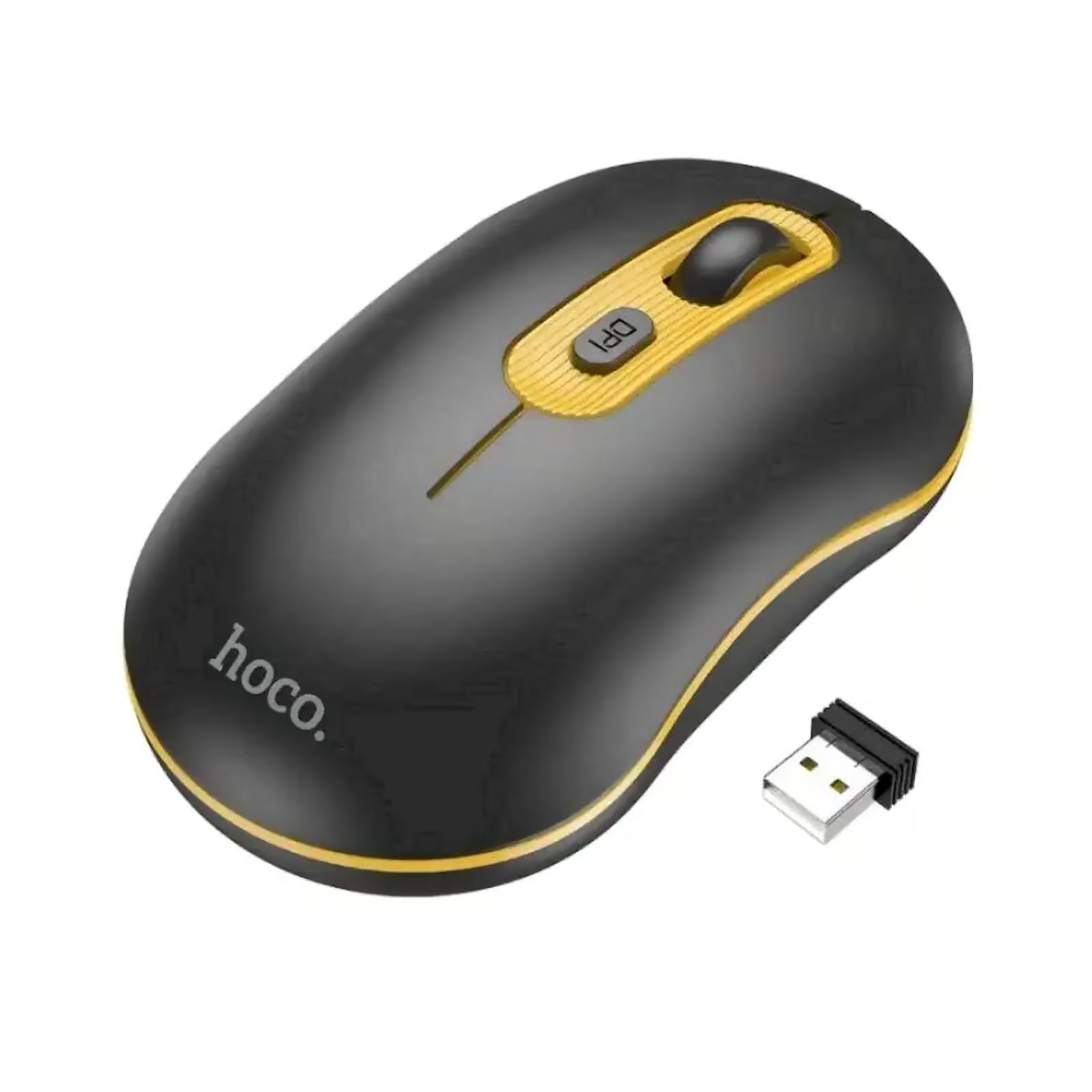 HOCO GM21 Platinum 2.4G Wireless Mouse with 4D Button Plug & Play 10M Range