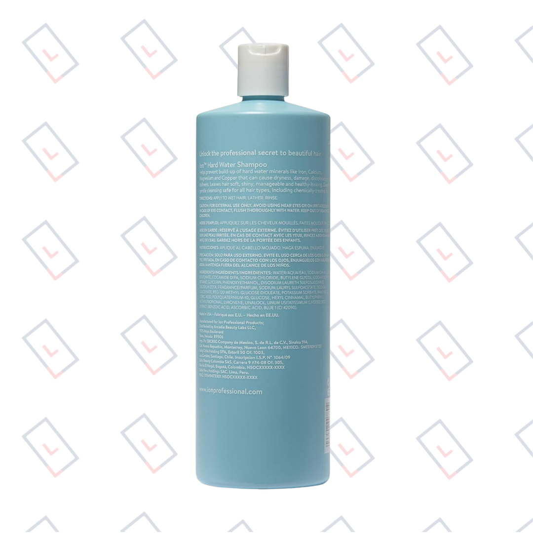 Ion Hard Water Shampoo, 33.8oz