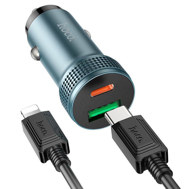 Car charger “Z49B Level” 38W cable set