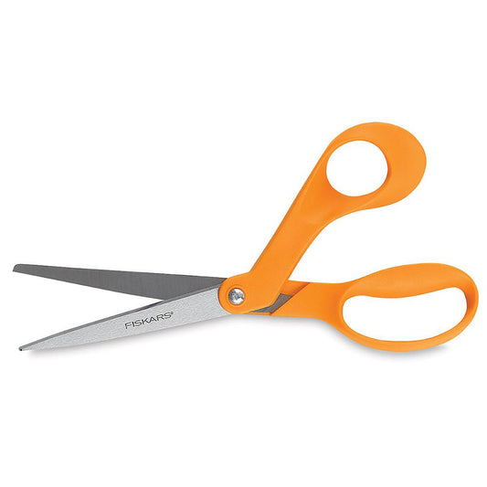 FISKARS ORIGINAL ORANGE SCISSORS 8"