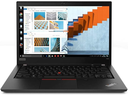 Lenovo Thinkpad T490 Laptop Touchscreen 14" FHD Notebook, Core i5-8365u, 16GB RAM, 256 GB SSD, Windows 11 Pro (Refurbished Good)