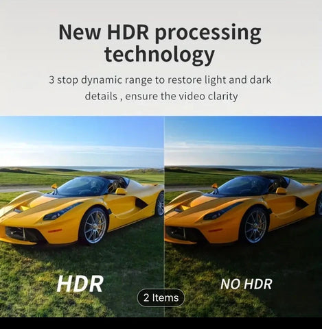 Vavupo Dual Dash Cam, 1080P HD with IR Night Vision